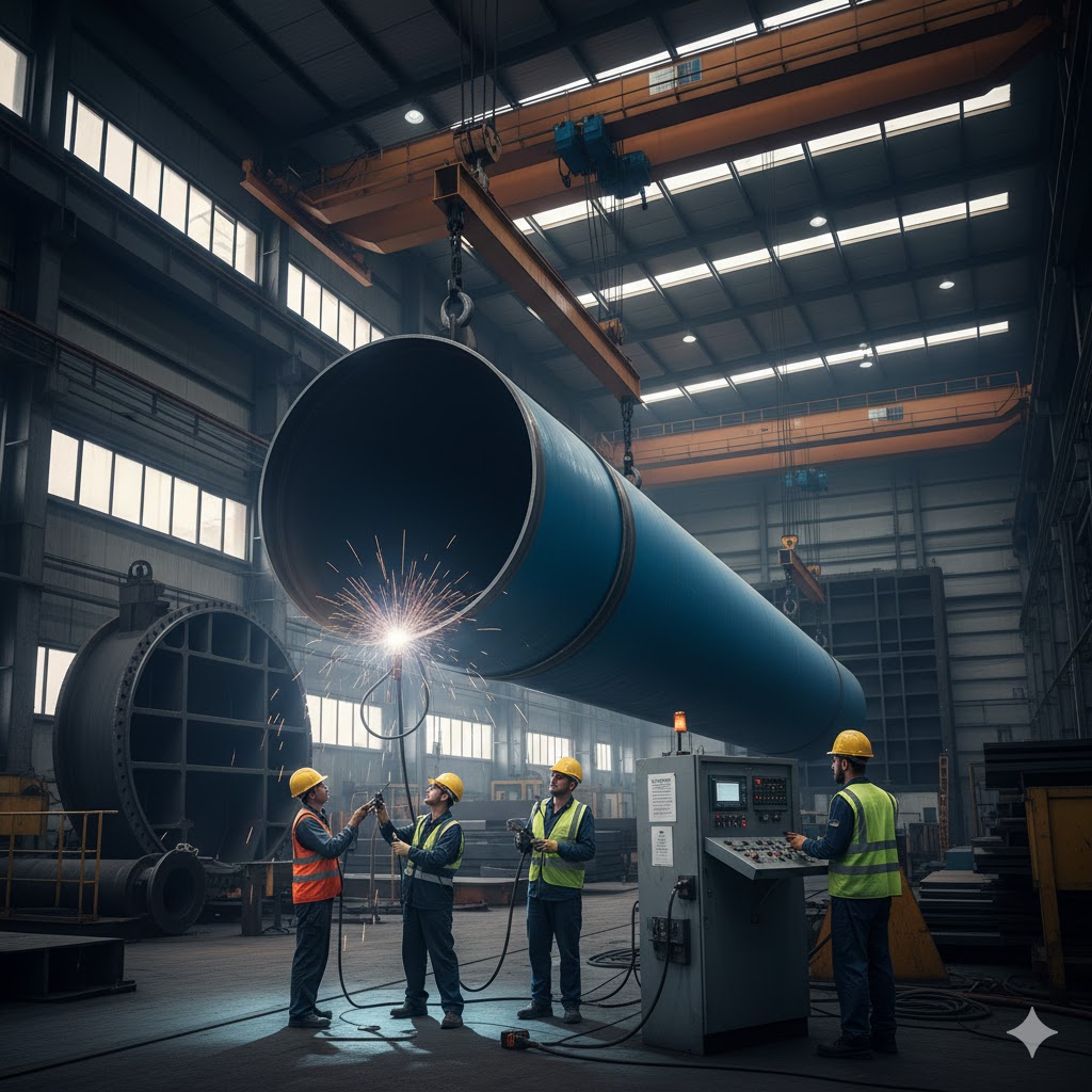 Baraj Projeleri İçin Kritik Bileşen: Cebri Boru İmalatı